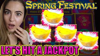 LANDED a few CRAZY BONUS games in VEGAS on DRAGON LINK