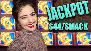 WHOA! $44/SPIN Lines Up HANDPAY JACKPOT on Prancing Pigs in Vegas!