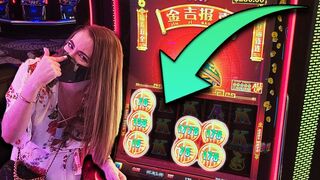 BIGGEST JACKPOT on YOUTUBE for Prancing Pigs Slot in Vegas!!