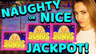 NAUGHTY or NICE HANDPAY JACKPOT on Cleo 2!