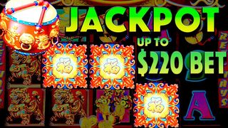 ???? HANDPAY JACKPOT???? Up to $220/SPIN on High Limit Dancing Drums!
