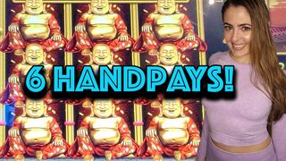 6 HANDPAYS with a MASSIVE JACKPOT on Dragon Link Game in Tampa!