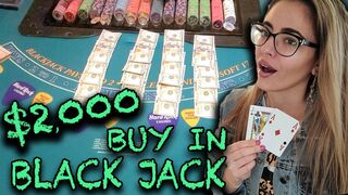 $2,000 Buy In on High Limit Blackjack at Hard Rock Tampa!