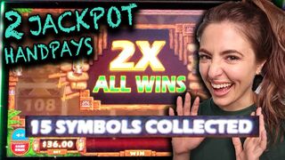 ???????? 2 HANDPAY JACKPOTS???????? on MIGHTY CASH Outback Bucks in Las Vegas!