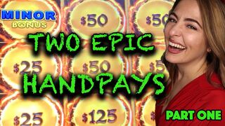 ???? MASSIVE HANDPAY JACKPOT???? 2 Epic Slot Machine Jackpots on Dragon Link!