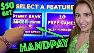 Who Lands A Slot Machine JACKPOT HANDPAY at 7AM in Las Vegas!?