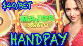 MAJOR Handpay Jackpot on $40/Spin on Dragon Link in Deadwood SD!