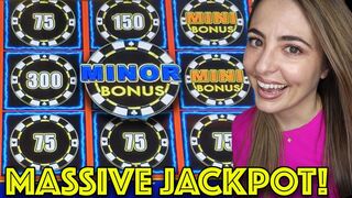 LANDED 2 JACKPOTS & ONE Was A MASSIVE HANDPAY on High Stakes in Vegas!