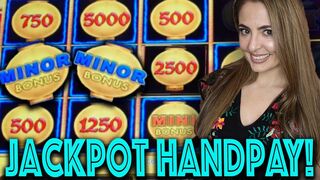 HIGH LIMIT HANDPAY JACKPOT on Happy Lantern Lightning Link in Vegas!