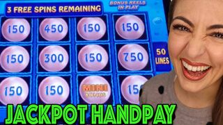 JACKPOT HANDPAY on MAGIC PEARL Lightning Link in Vegas!