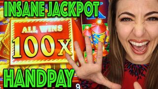 LANDED 100X FULLSCREEN & INSANE HANDPAY JACKPOT!
