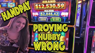 PROVED HUBBY WRONG! HANDPAY on PIGGY BANKIN!