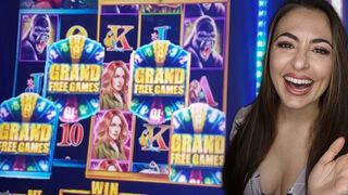 RARE 4 Symbol TARZAN Grand Free Games in Las Vegas!